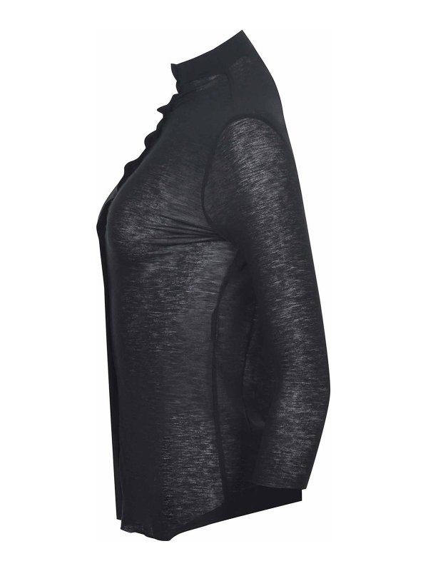 ALYSI: クルーネック online - クルーネック - 黒