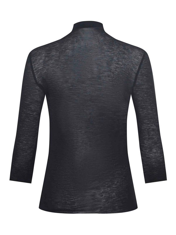 The Best Shops ALYSI: クルーネック - クルーネック - 黒