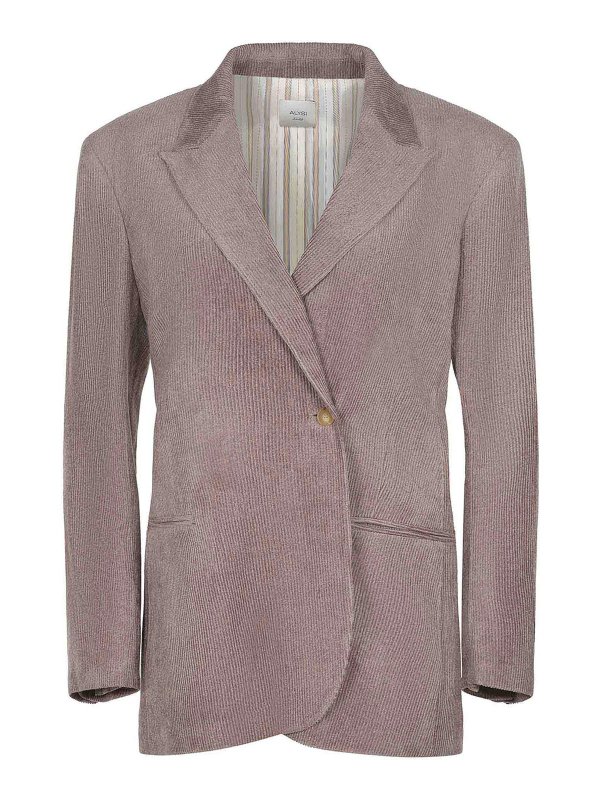 ALYSI: Chaquetas casual - Chaqueta Casual - Gris