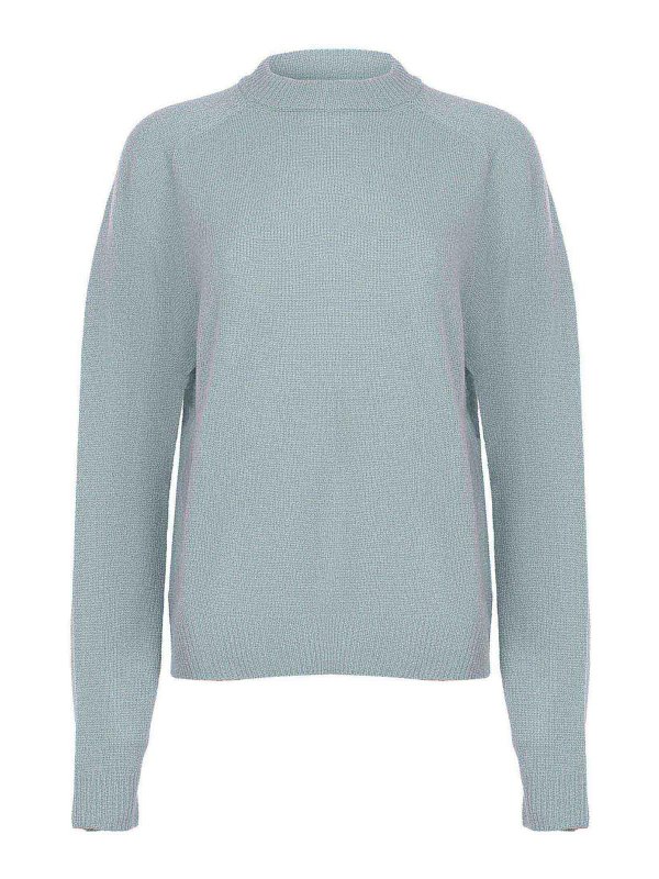 ALYSI: crew necks - Sweater Made Of A Cashmere Blend