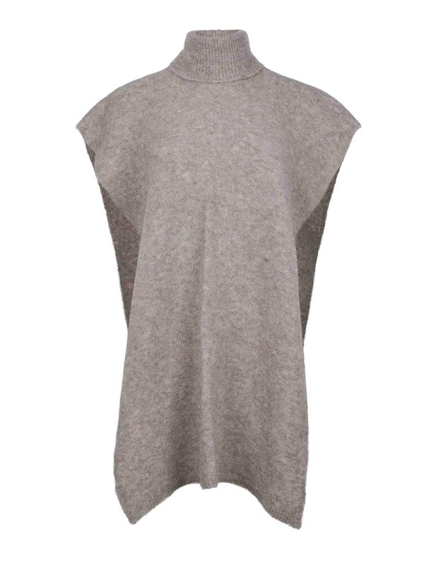 ALYSI: Capes & Ponchos - Cape - Grau