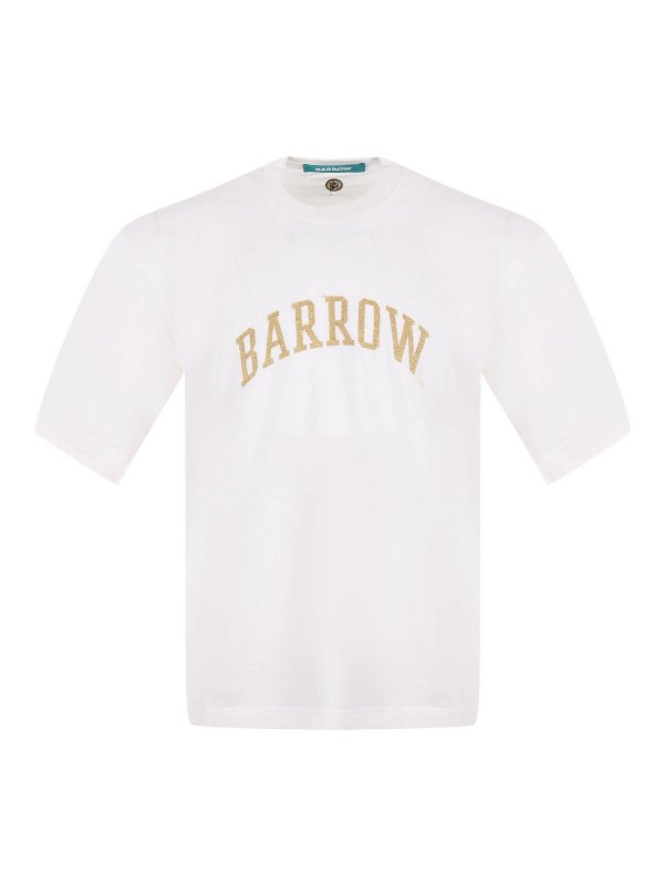 BARROW: Pull col rond - Pull Col Rond - Crème