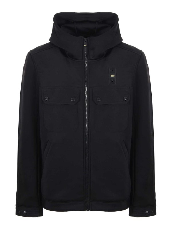 BLAUER: Sudaderas y suéteres - Sudadera - Negro