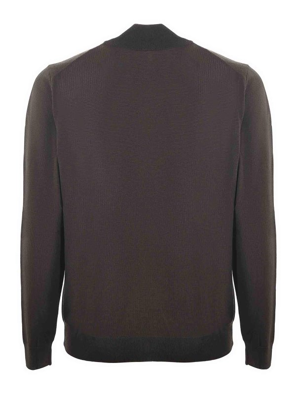 The Best Shops Hugo Boss: cardigan - Cardigan In Lana Vergine