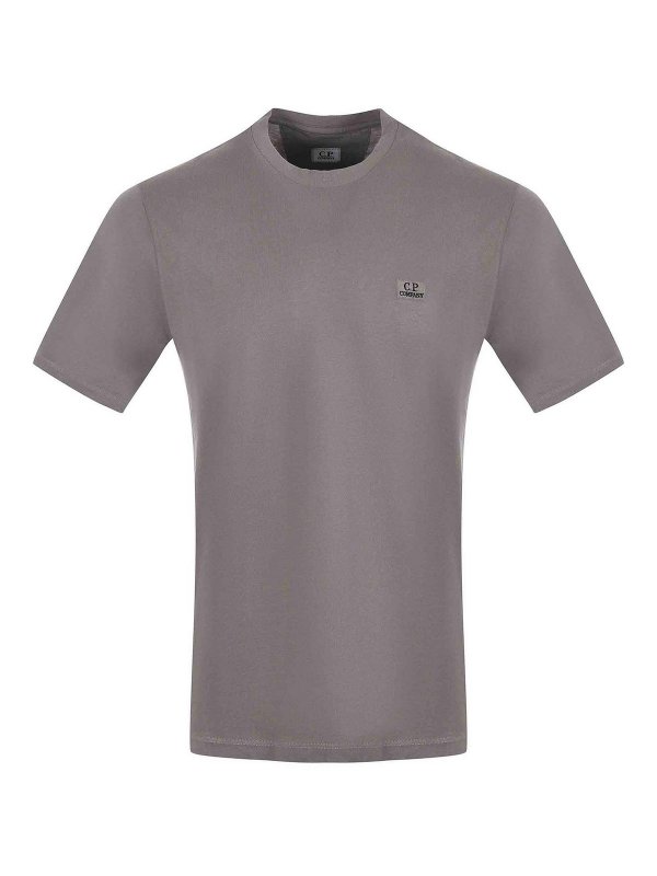 C.P. COMPANY: Camisetas - Camiseta - Gris