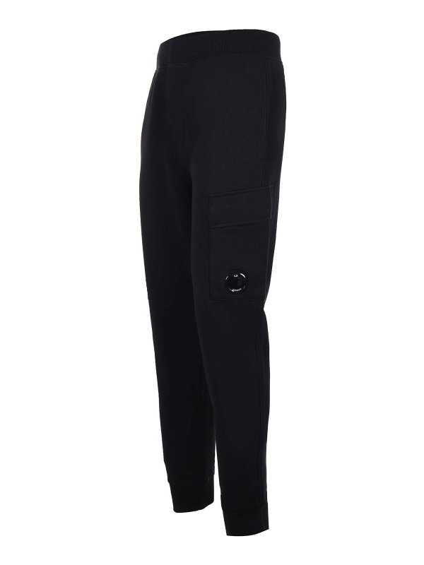 C.P. COMPANY: スウェットパンツ online - トラックスーツ ボトムス - 黒