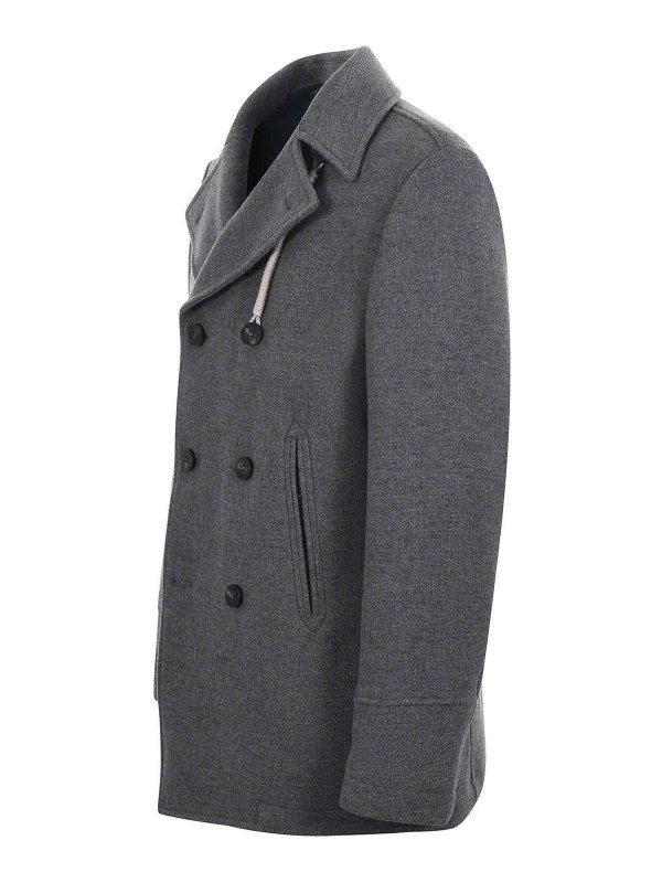 CAMPLIN: ニーレングスコート online - 膝丈コート - グレー