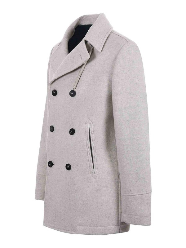 CAMPLIN: ニーレングスコート online - 膝丈コート - グレー