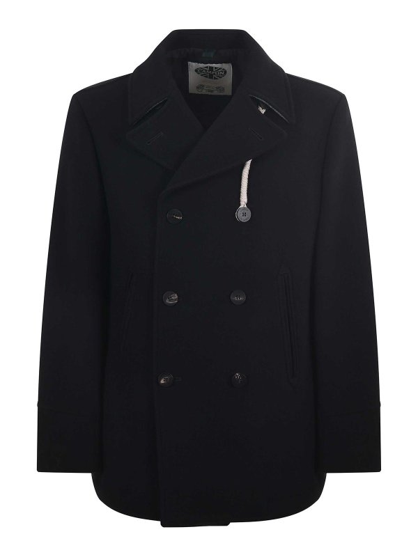 CAMPLIN: ニーレングスコート - 膝丈コート - 黒