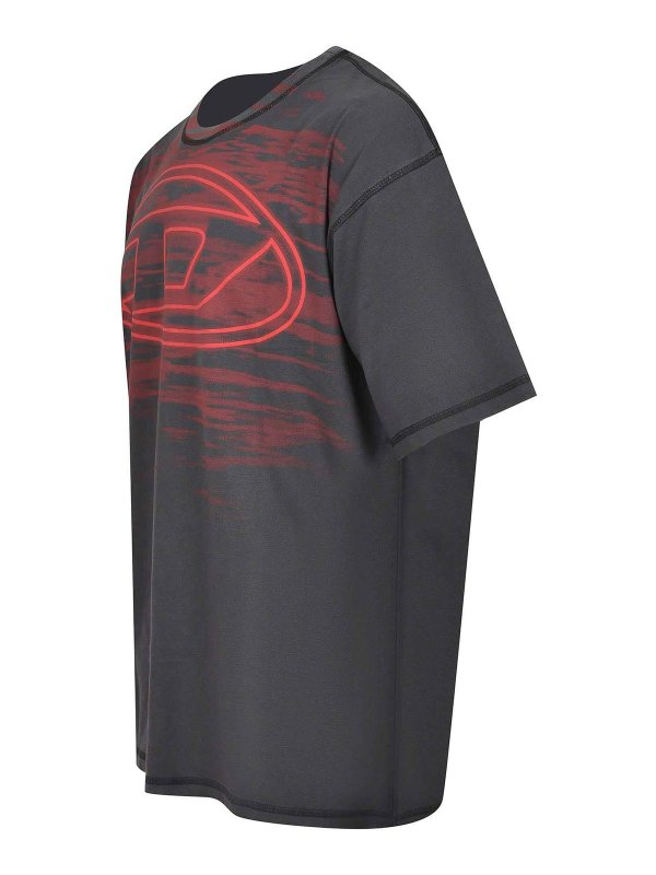 DIESEL: T-shirts online - T-Shirt - Oval-D