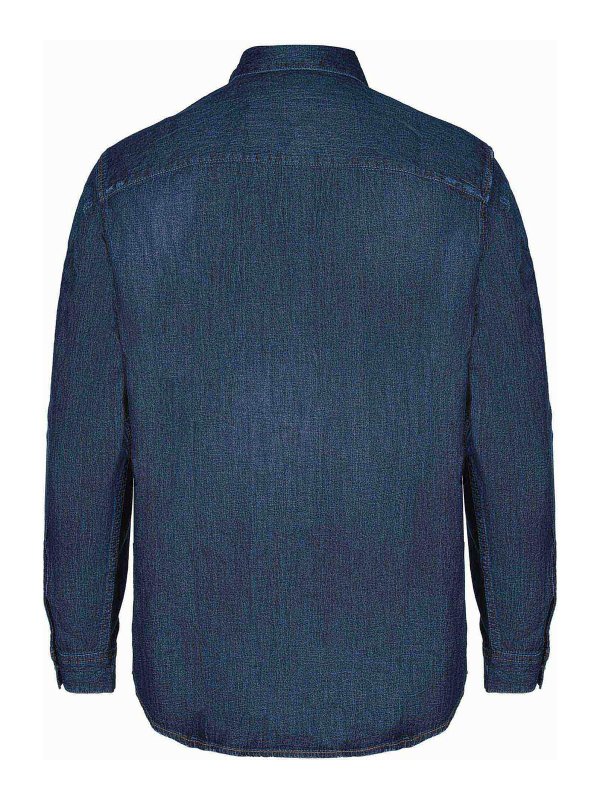 The Best Shops DIESEL: Chemises - Chemise - Foncé Délavé