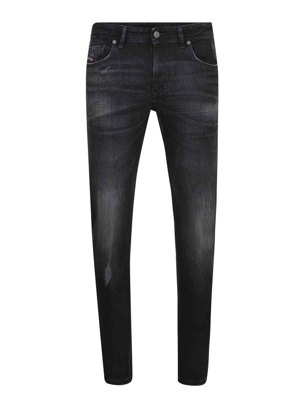 DIESEL: straight leg jeans - Jeans Made Of Denim