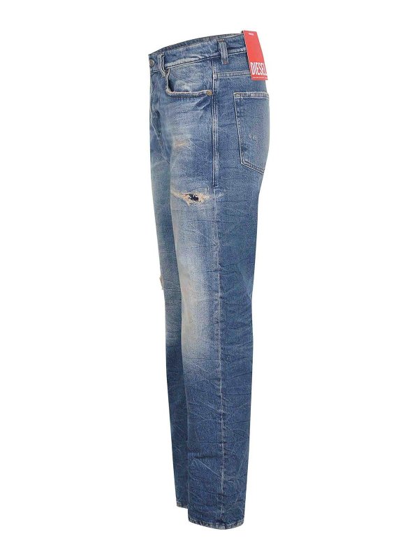 DIESEL: Straight Leg Jeans online - Straight Leg Jeans - Blau