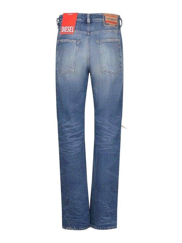 The Best Shops DIESEL: Straight Leg Jeans - Straight Leg Jeans - Blau