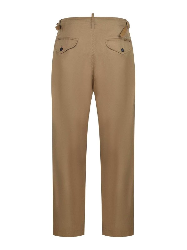 The Best Shops DSQUARED2: pantaloni casual - Pantaloni In Cotone