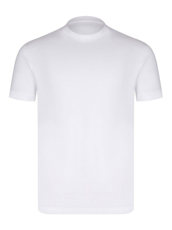 EMPORIO ARMANI: T-shirts - T-Shirt - Weiß