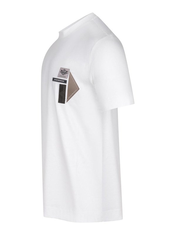EMPORIO ARMANI: t-shirts online - T-Shirt Made Of Cotton Blend