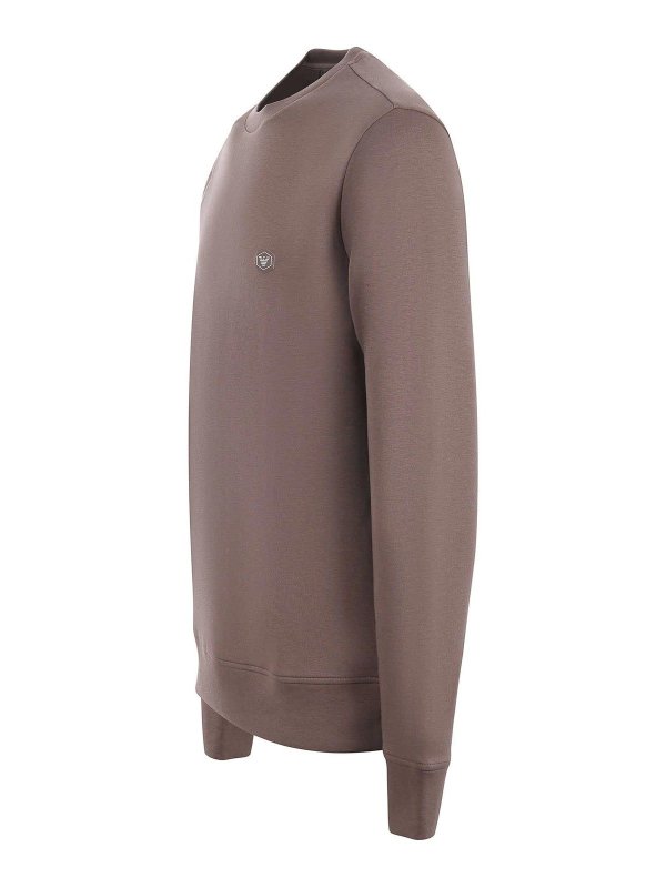 EMPORIO ARMANI: スウェット＆セーター online - スウェットシャツ/セーター - ブラウン