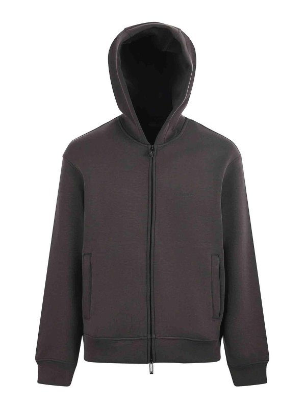EMPORIO ARMANI: Sudaderas y suéteres online - Sudadera - Verde