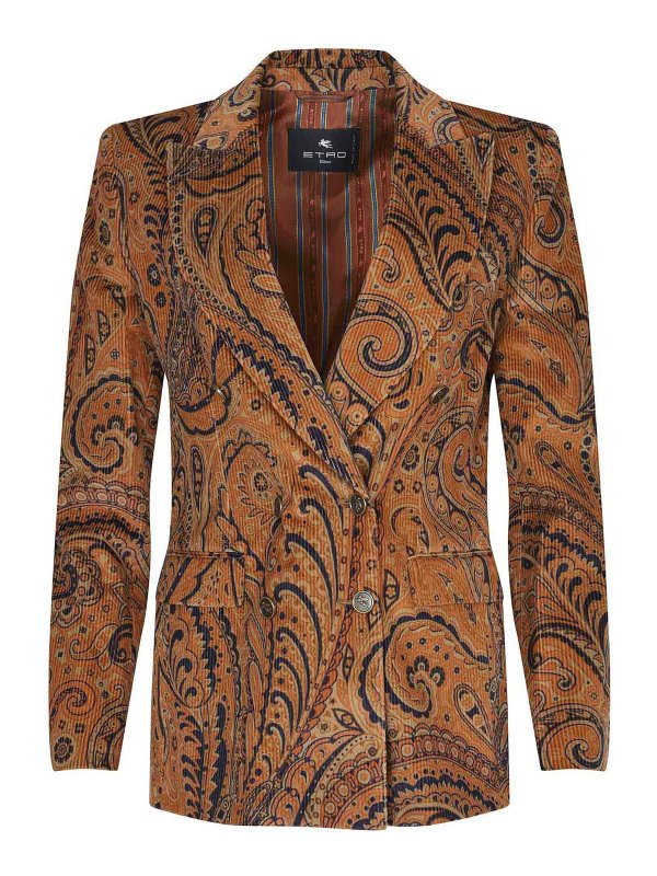 ETRO: casual jackets - Jacket Made Of Cotton Blend