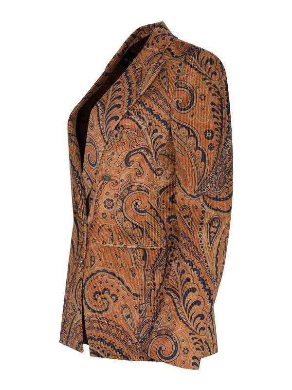 ETRO: casual jackets online - Jacket Made Of Cotton Blend
