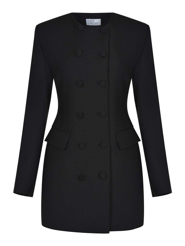 GIUSEPPE DI MORABITO: カジュアルジャケット - カジュアルジャケット - 黒