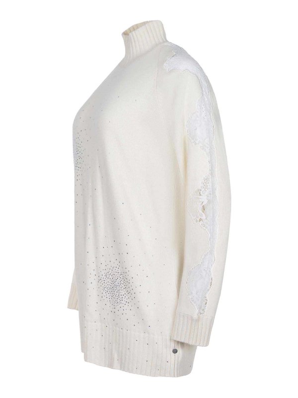 GIUSEPPE DI MORABITO: ニーレングスドレス online - 膝丈ドレス - ベージュ