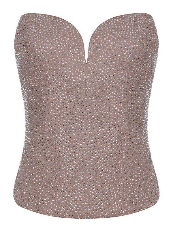 GIUSEPPE DI MORABITO: トップス＆タンクトップ - トップ/タンクトップ - キャメル