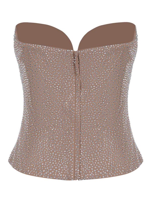 The Best Shops GIUSEPPE DI MORABITO: トップス＆タンクトップ - トップ/タンクトップ - キャメル