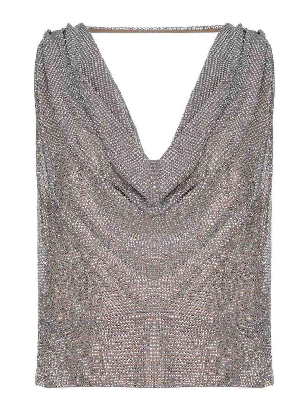 GIUSEPPE DI MORABITO: Tops y camisetas sin mangas - Top - Camel