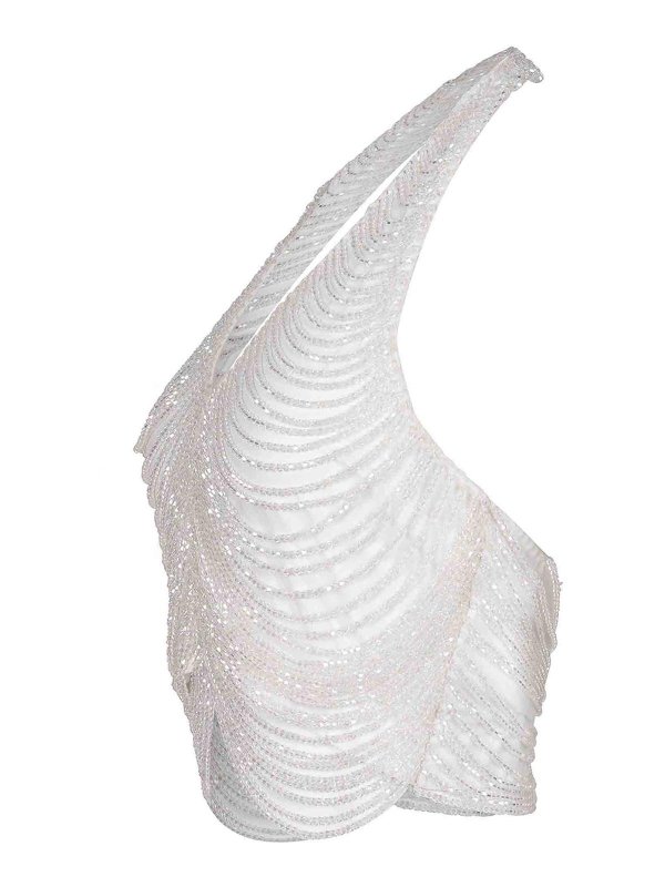 GIUSEPPE DI MORABITO: Tops & Débardeurs online - Top - Blanc
