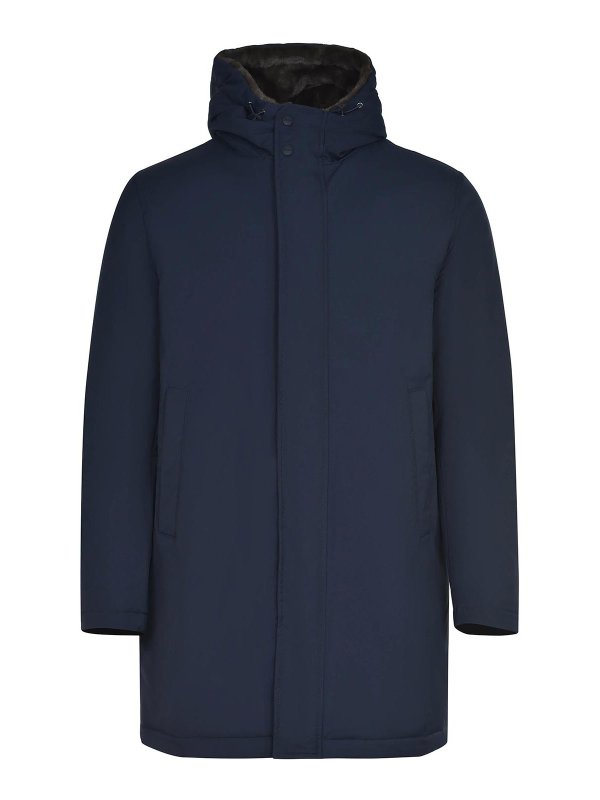 HERNO: Parkas - Parka - Blau