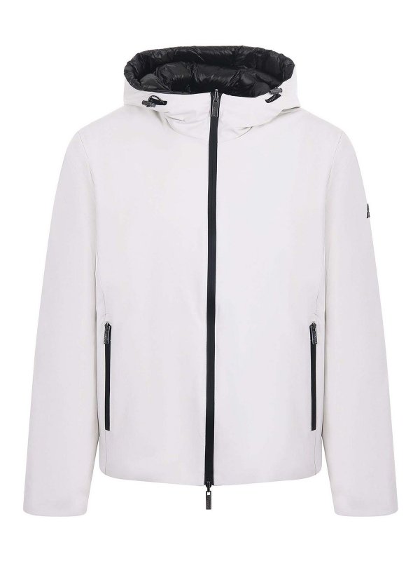 MOU ESKIMO: Chaquetas y Chaquetones acolchados - Chaqueta Alcochada - Plata