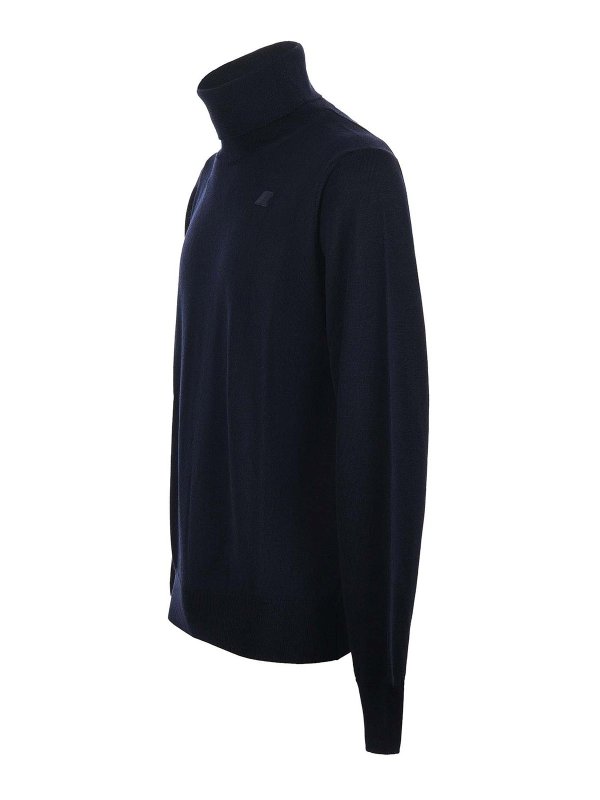 K-WAY: タートルネック online - タートルネック/ポロネック - ブルー