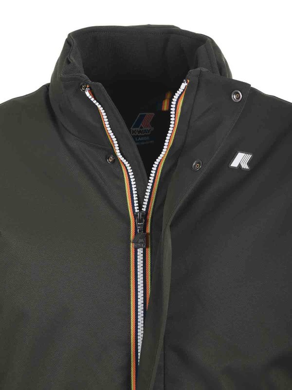 Giacca In Twill Di Nylon Replica 
online: K-WAY