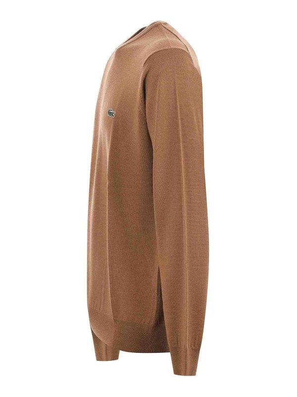LACOSTE: crew necks online - Wool Blend Sweater