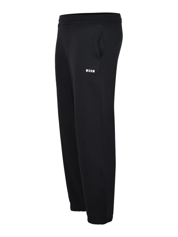 m.s.g.m.: Pantalons casual online - Pantalons Décontractés - Noir