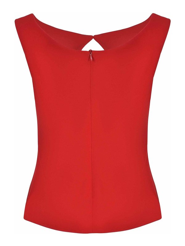 The Best Shops MAGDA BUTRYM: Tops y camisetas sin mangas - Top - Rojo