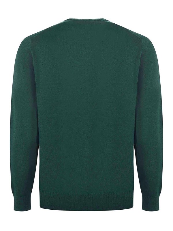 The Best Shops MC2 SAINT BARTH: Pull col rond - Busy From Day To Night - Vert