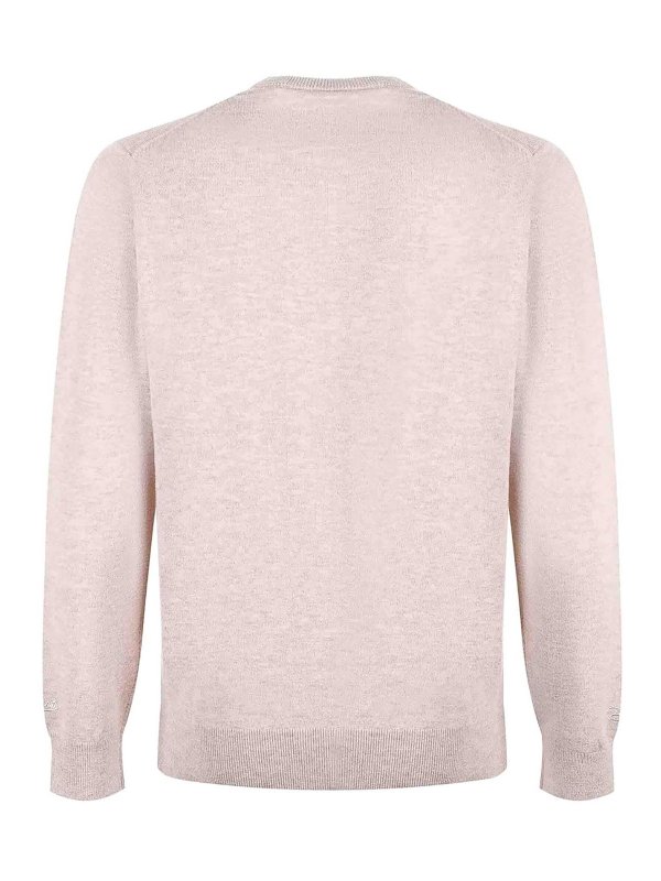 The Best Shops MC2 SAINT BARTH: Strickpullover mit Rundhalsausschnitt - Rundhalspullover - Beige
