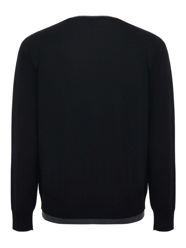 The Best Shops Paolo Pecora: crew necks - Virgin Wool Sweater
