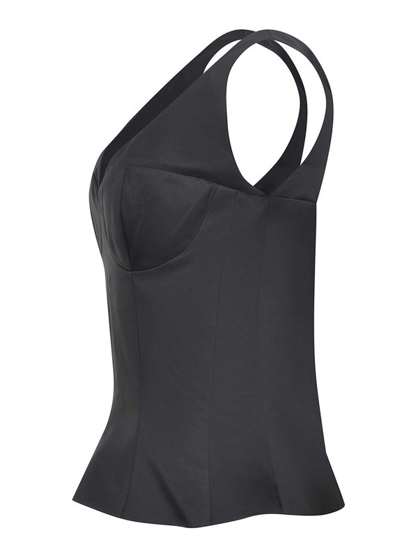 ROTATE Birger Christensen: トップス＆タンクトップ online - トップ/タンクトップ - 黒