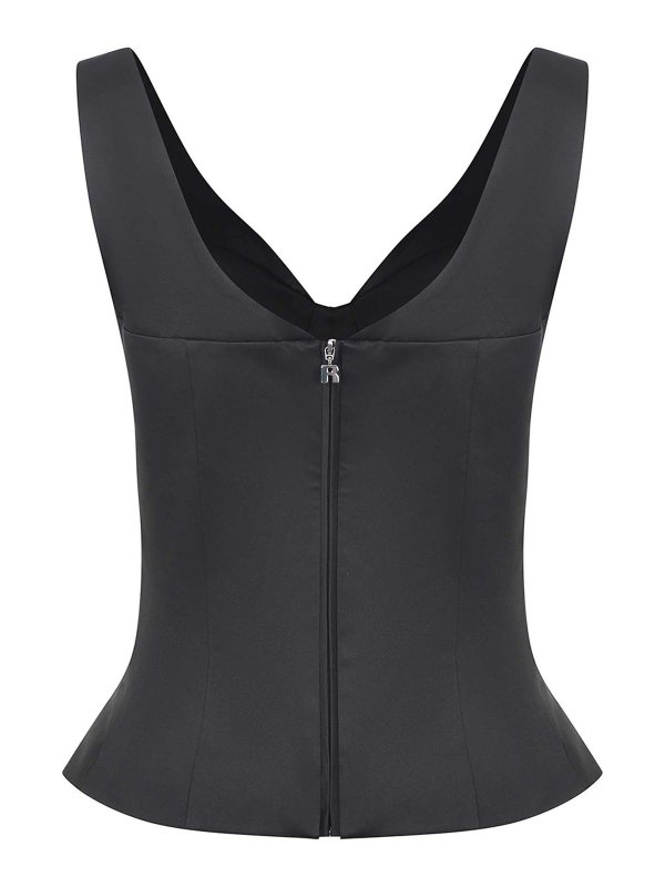 The Best Shops ROTATE Birger Christensen: トップス＆タンクトップ - トップ/タンクトップ - 黒