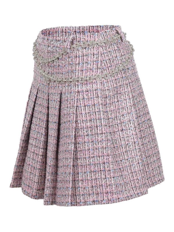 Self Portrait: Jupes midi et au genou online - Jupe Midi - Couleur Chair