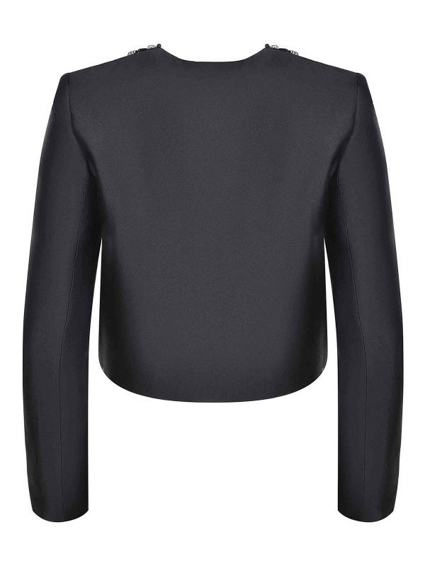 The Best Shops Self Portrait: casual jackets - Jacket Made Of  Satin