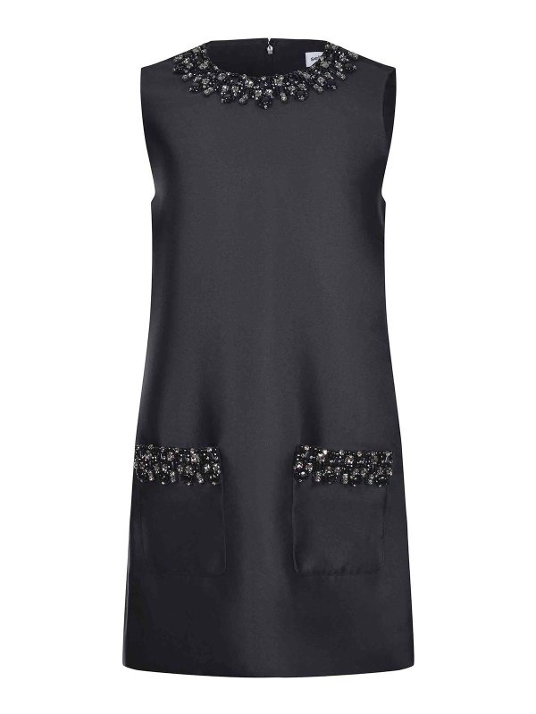 Self Portrait: Vestidos media pierna - Vestido Midi - Negro