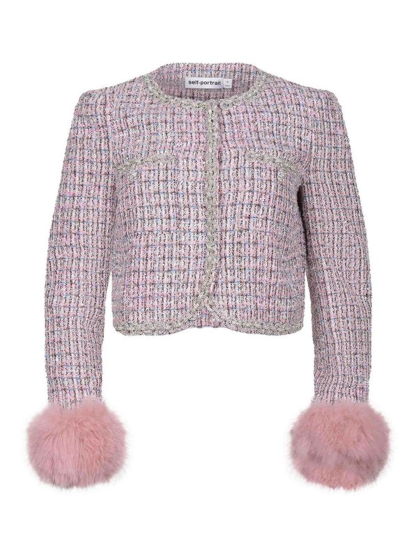 Self Portrait: Casualjacken - Casualjacke - Nude