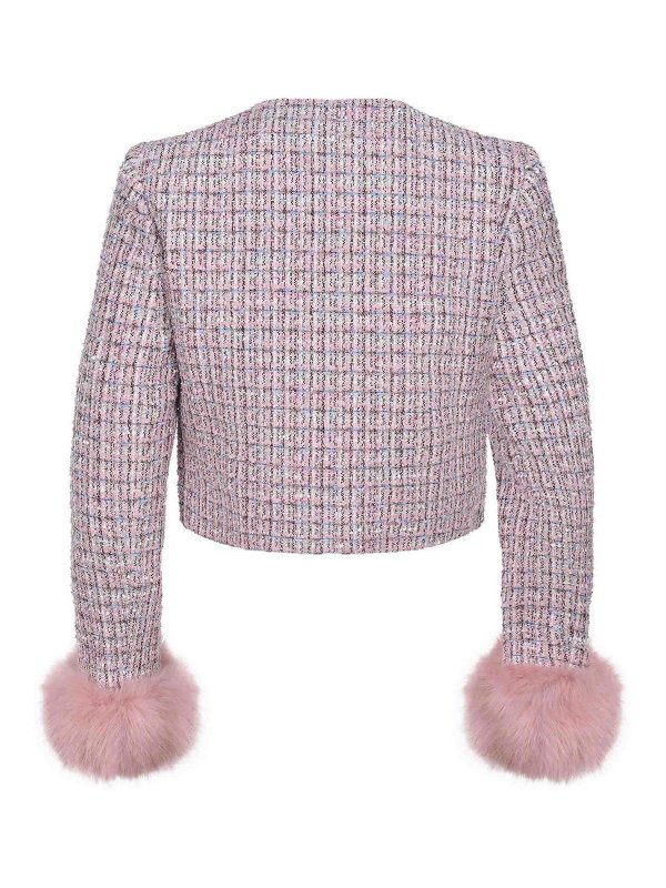 The Best Shops Self Portrait: Casualjacken - Casualjacke - Nude