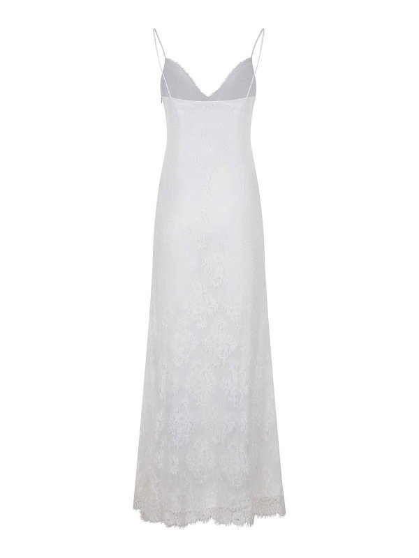 The Best Shops Self Portrait: Robe longueur genou - Robe Au Genou - Blanc