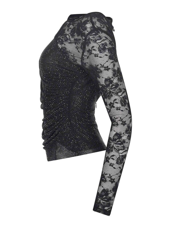 Self Portrait: Tops und Tank Tops online - Top - Schwarz